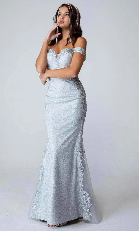 high-low prom dressesEureka Fashion - 9007 Appliqued Sweetheart Mermaid Prom Gown