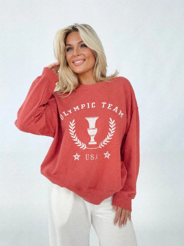 Olympic Team Oversized Sweatshirt