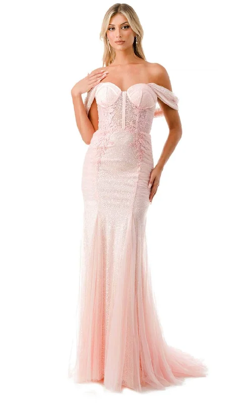 sleeveless prom dressesAspeed Design P2100 - Bustier Bodice Prom Dress