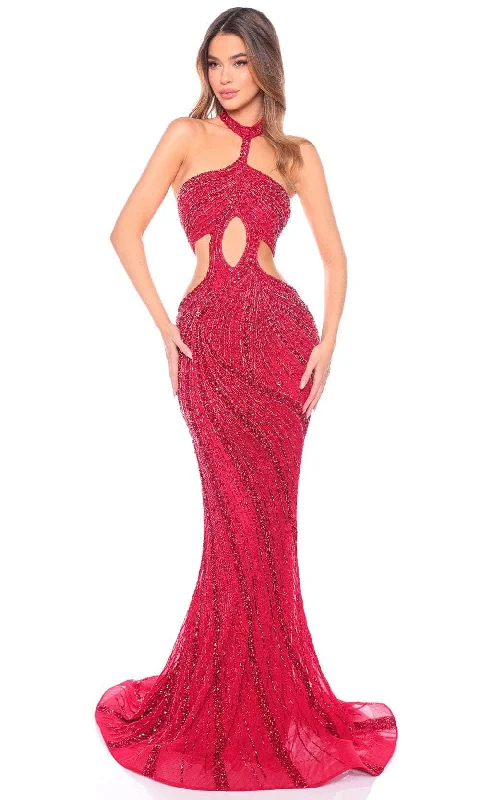 prom dress color trendsAmarra 88106 - Embellished Prom Gown