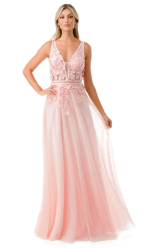 petite prom dressesAspeed Design P2114 - A-Line Prom Gown