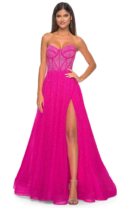 prom dress cleaningLa Femme 32278 - Jeweled Sweetheart Prom Dress