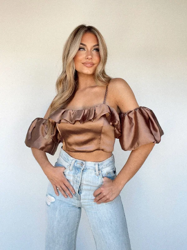 Satin Swoon Top