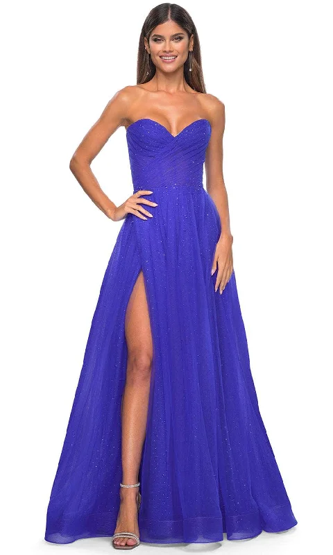 prom dress fitting adviceLa Femme 31997 - Sweetheart Corset Prom Dress