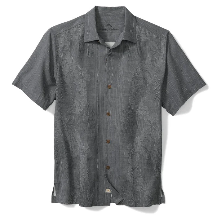 Tommy Bahama Bali Border Camp Shirt - Shadow