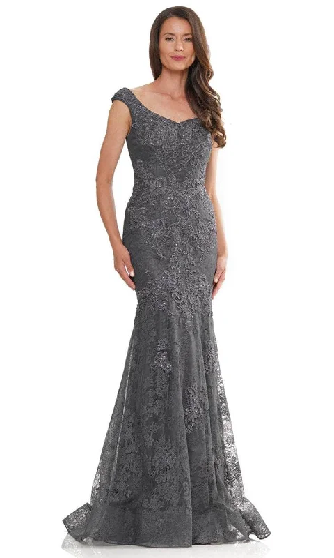 mini prom dressesRina di Montella RD2996 - Cap Sleeve Mermaid Prom Gown