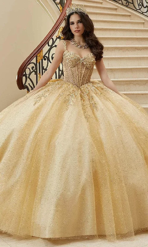 Formal Dress Trends 2023Vizcaya by Mori Lee 89471 - Embroidered Diamanté Quinceanera Ballgown