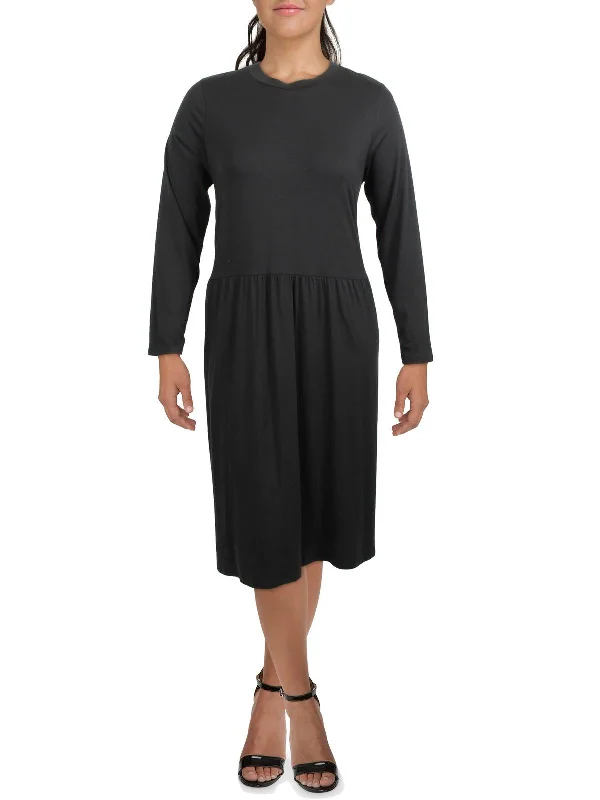 maxi dresses for mother of the brideWomens Crewneck Long T-Shirt Dress