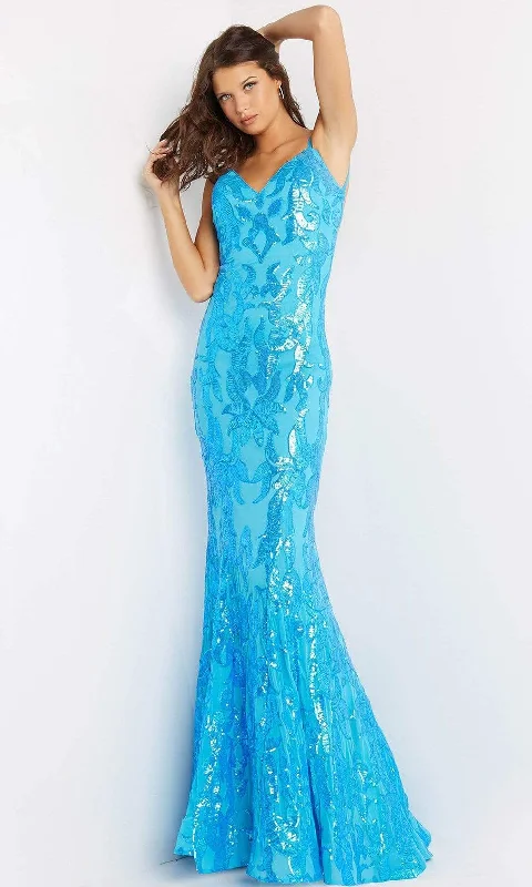 Formal Dress for Formal DancesJovani - 07784 Long Pattern Sequin Gown