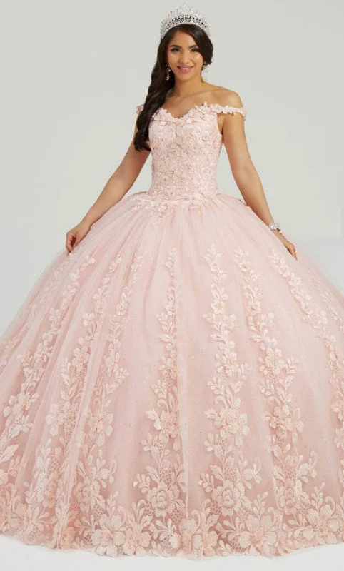 Formal Dress for Business EventsFiesta Gowns 56484 - Embroidery Floral Ball Gown