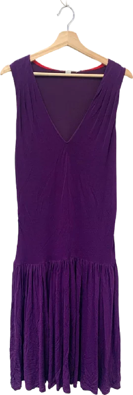 affordable maxi dressesBoden Blackcurrant Briget Dress Summer UK 8 Long