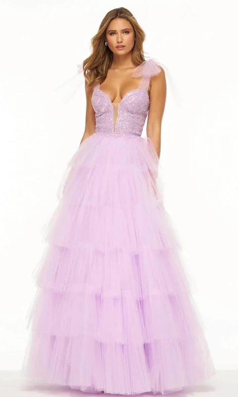 Formal Dress for Cultural FestivalsSherri Hill 56138 - Plunging Sleeveless Ballgown