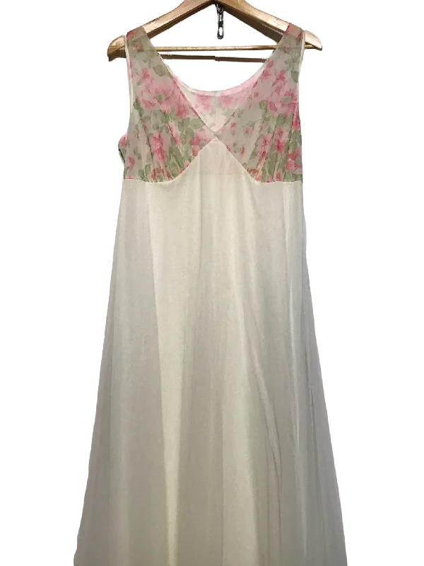 maxi dresses for all seasons and occasionsRose Patterned Sheer Long Dress (Size XXL)