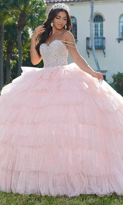 Formal Dress for Semi-Formal EventsQuinceanera Collection 26071 - Beaded Sweetheart Ballgown