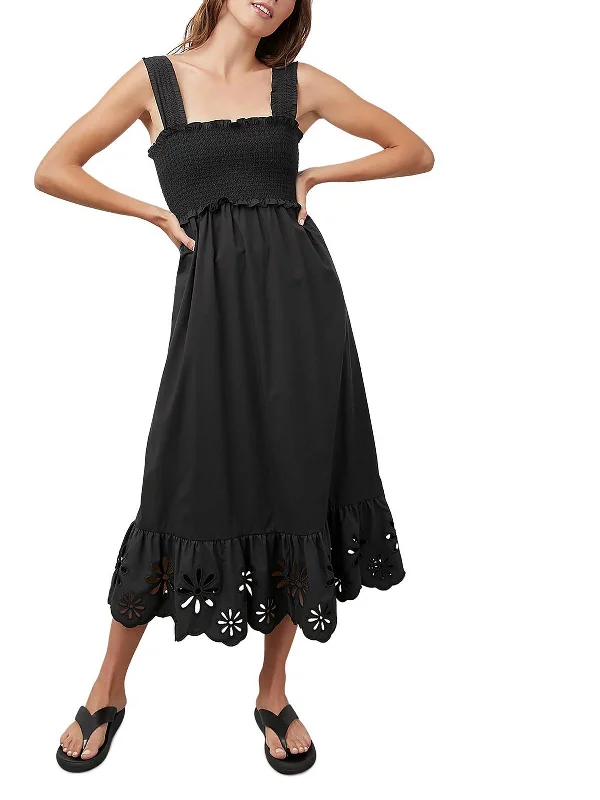 elegant maxi dressesRumi Womens Eyelet Long Sundress