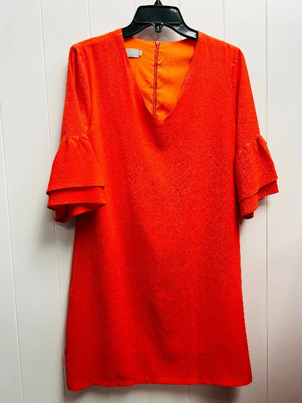 maxi dresses with keyhole backsDress Work By belongsci In Orange, Size: S