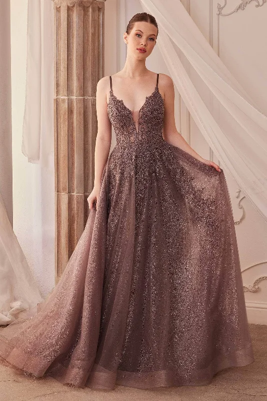 Formal Dress for Black Tie EventsAndrea and Leo A1261 - Lace Trailed Gown