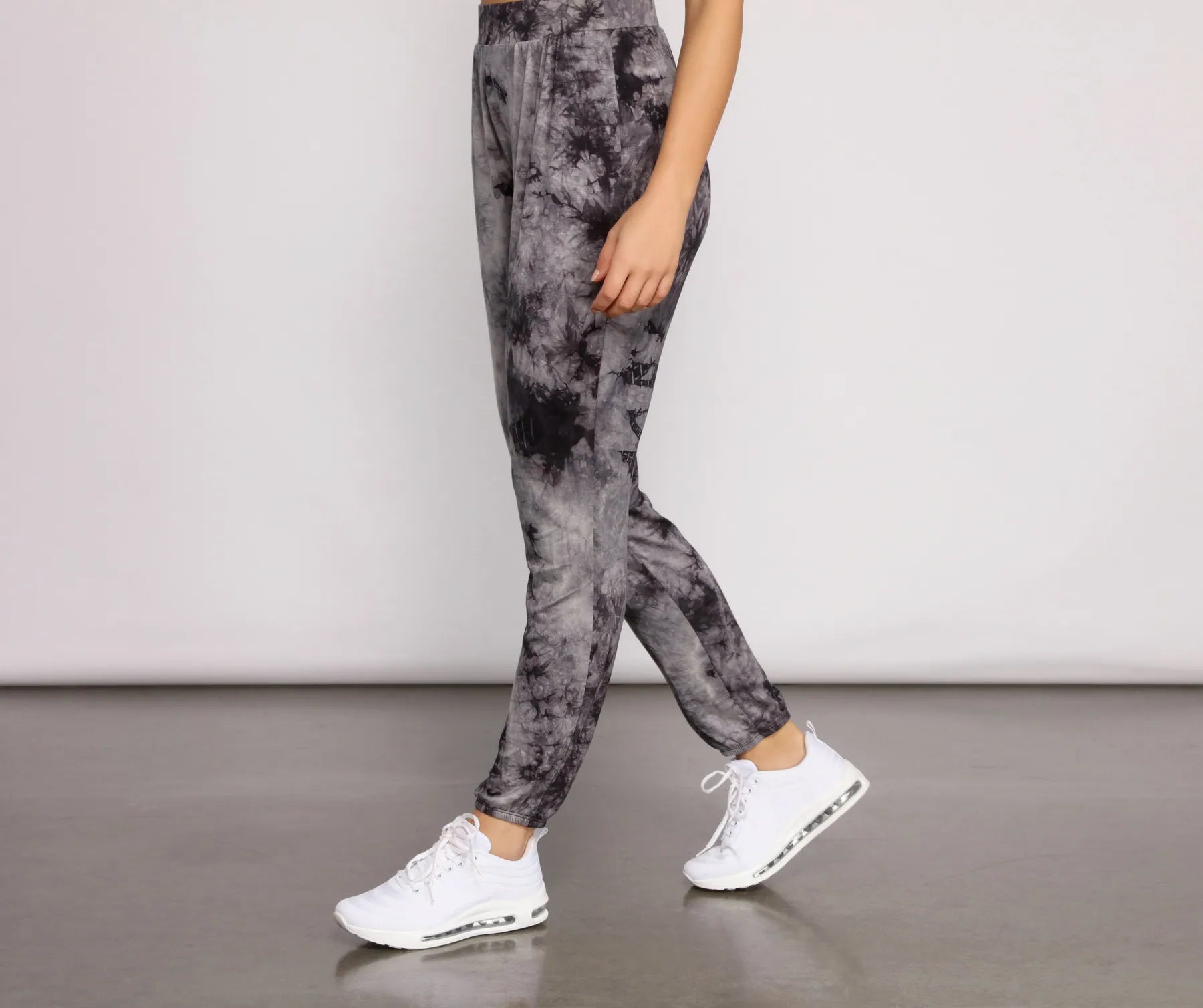 women's elegant pantsTie Dye High Rise Joggers