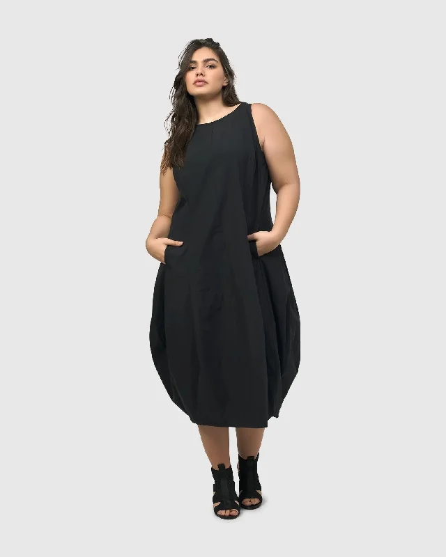 Sleeveless Dress For CocktailUrban Soho Sleeveless Cocoon Dress, Black