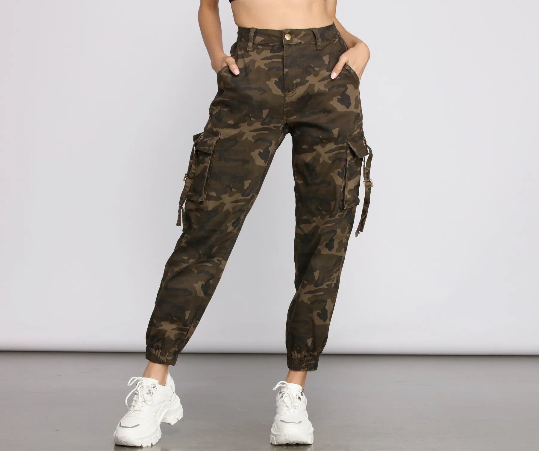 women's jogger pantsCasual Chic Cargo Jogger Pants