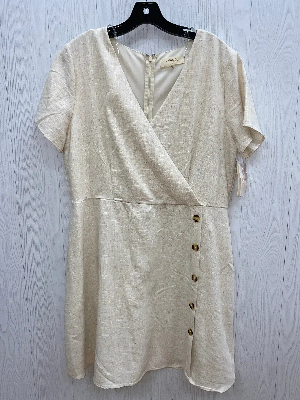 Peter Pan Collar DressDress Casual Short By Abs  Size: 2x