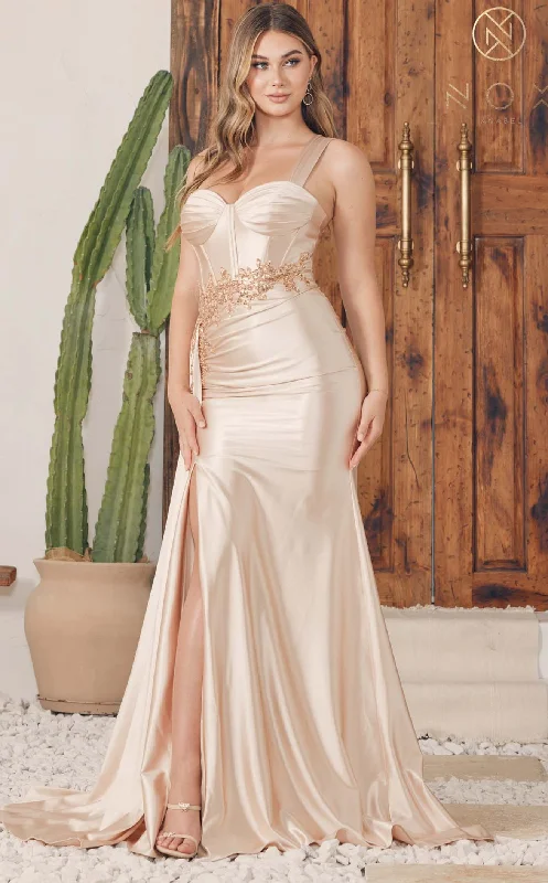 Backless DressNox Anabel E1239 Dress